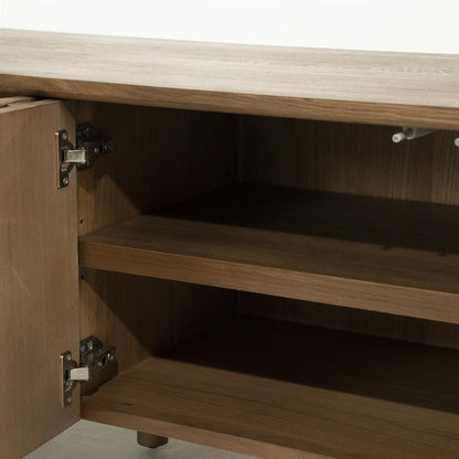 Tv-meubel Jake | Bruin Eikenhout