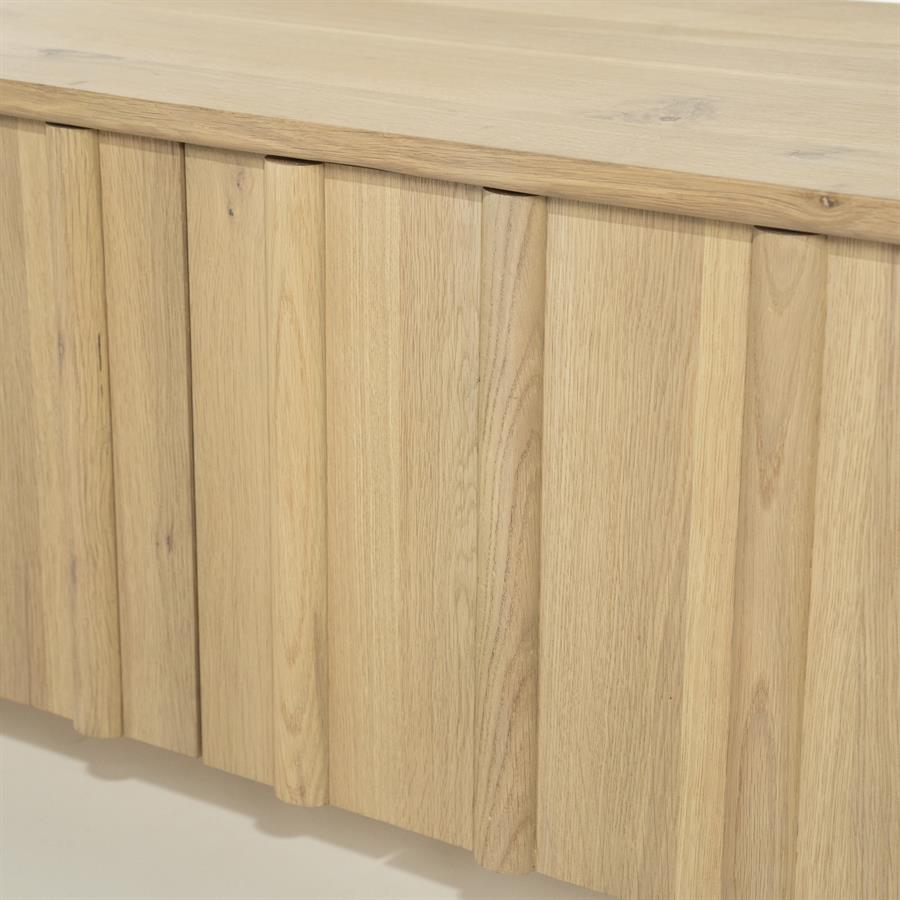 Tv-meubel Jake | Naturel Eikenhout — Detail
