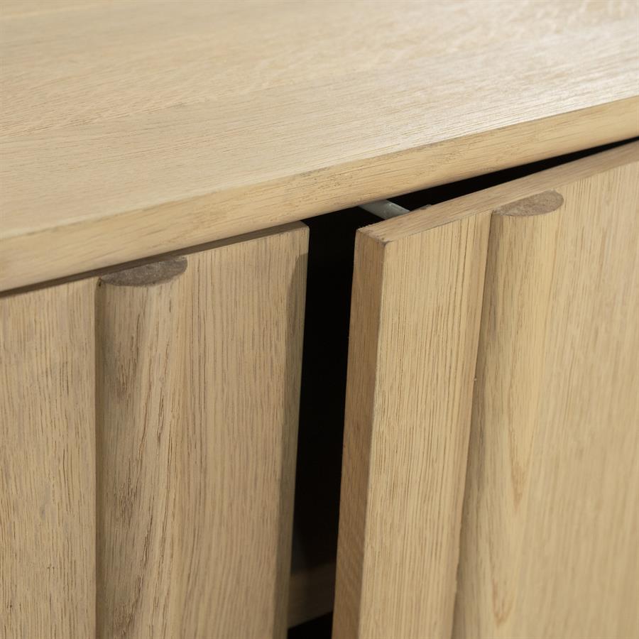 Tv-meubel Jake | Naturel Eikenhout — Detail