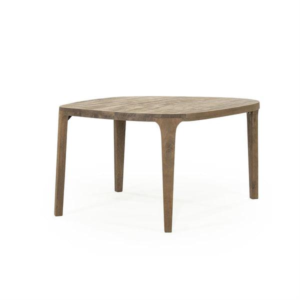 Eettafel Taylor | Bruin Mangohout — Vooraanzicht - witfoto
