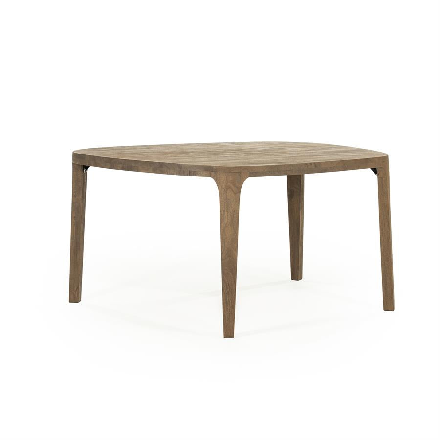 Eettafel Taylor | Bruin Mangohout — Vooraanzicht - witfoto
