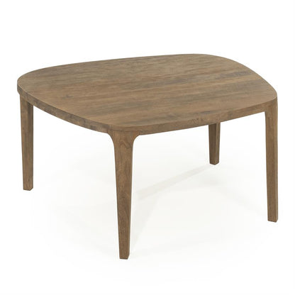 Eettafel Taylor | Bruin Mangohout — Vooraanzicht - witfoto