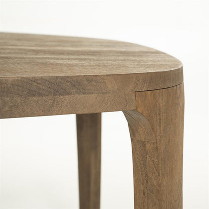 Eettafel Taylor | Bruin Mangohout — Vooraanzicht - witfoto