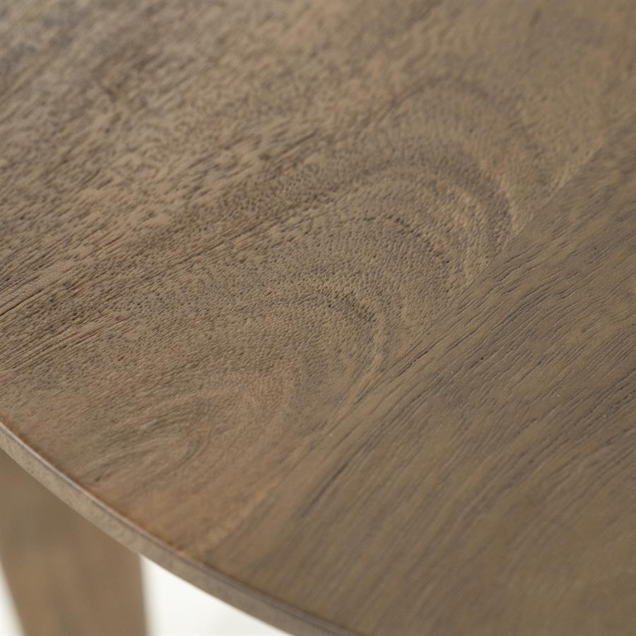 Bijzettafel Davina | Bruin Mangohout