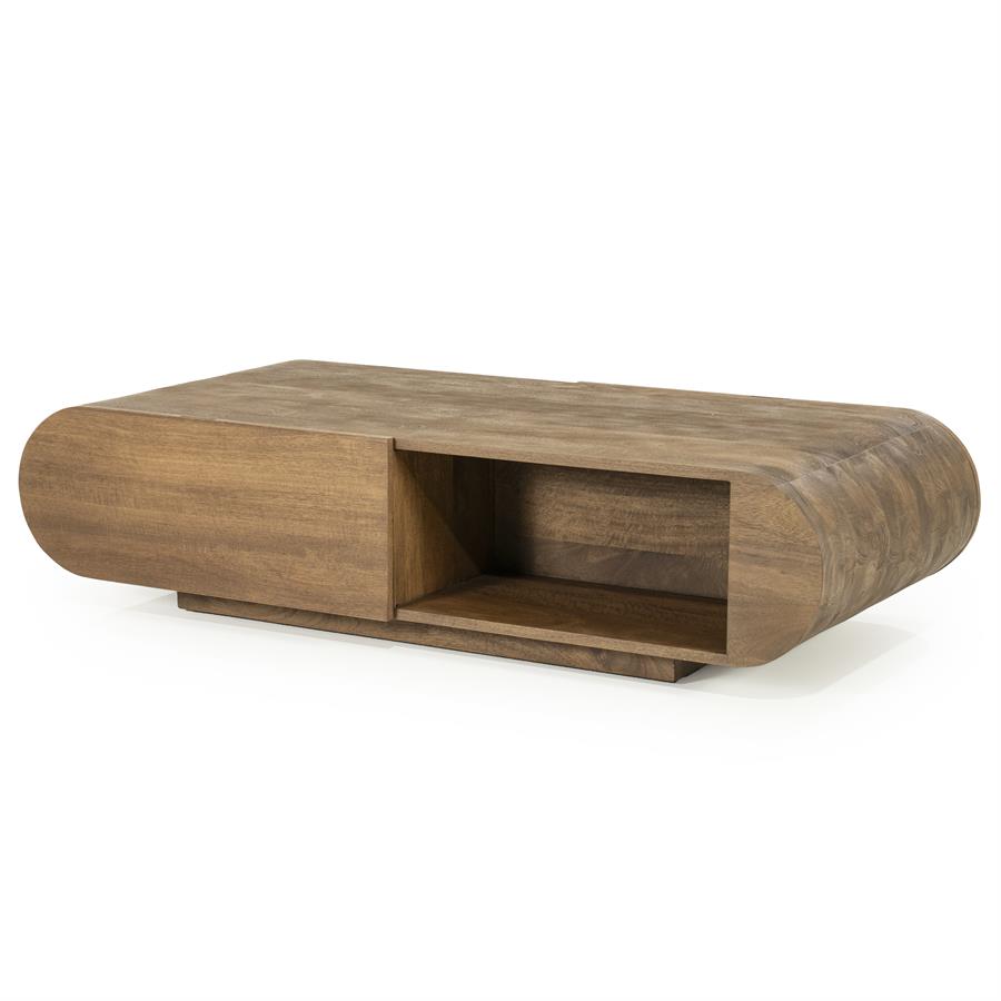 Salontafel King | Bruin Mango hout & mango fineer