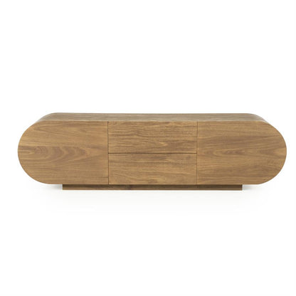 Tv-meubel King | Bruin Mangohout & mango fineer