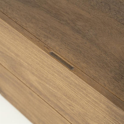 Tv-meubel King | Bruin Mangohout & mango fineer