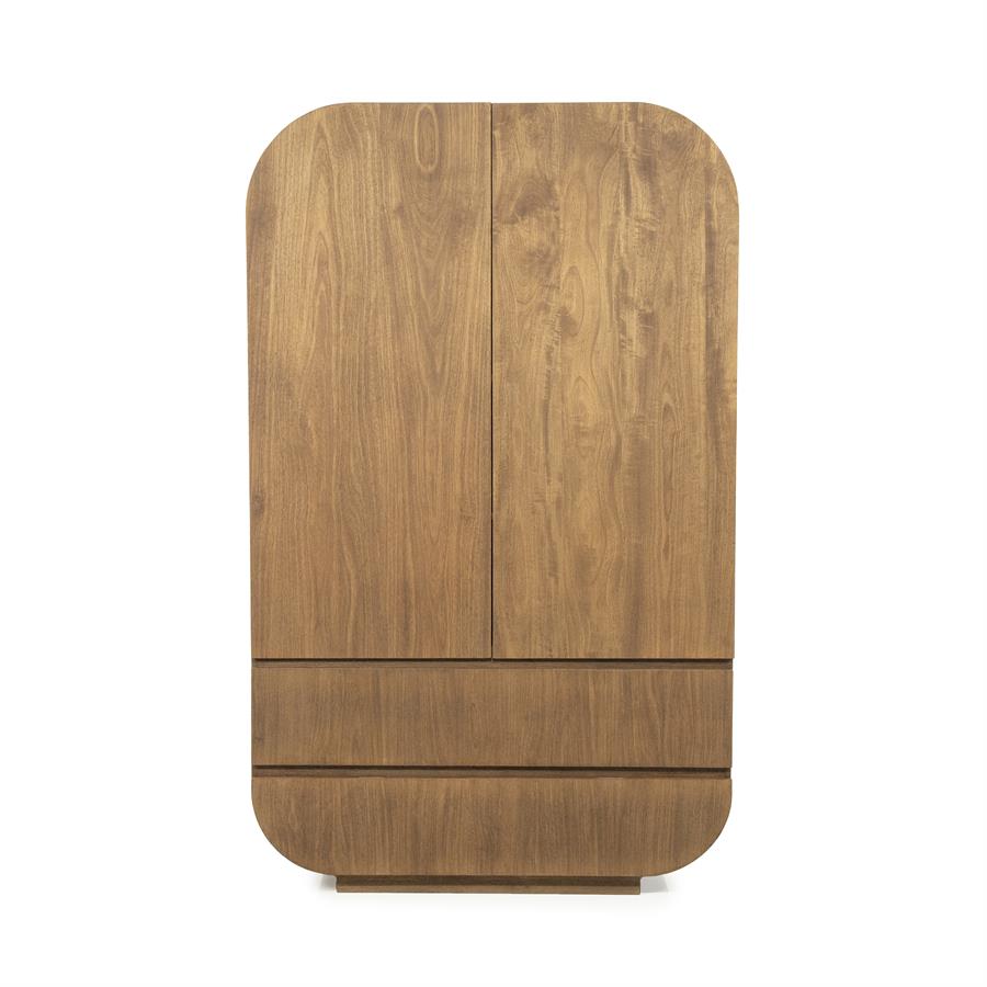 Kast King | Bruin Mango hout & mango fineer