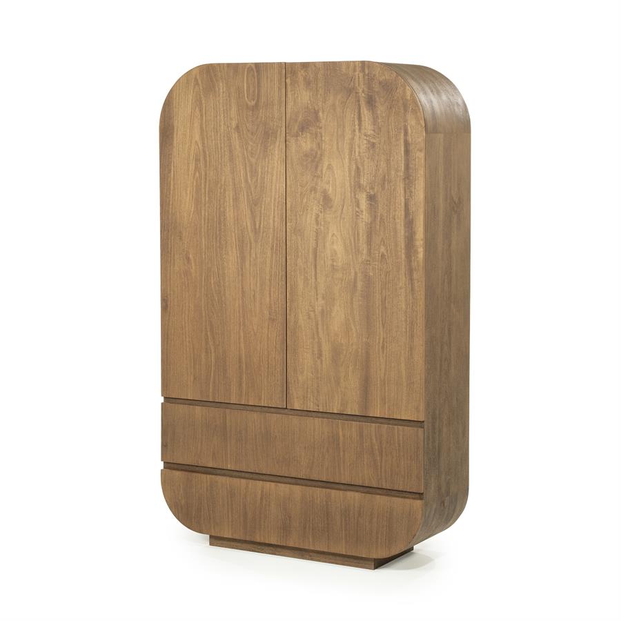 Kast King | Bruin Mango hout & mango fineer