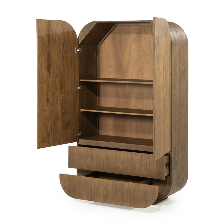 Kast King | Bruin Mango hout & mango fineer