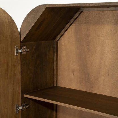 Kast King | Bruin Mango hout & mango fineer