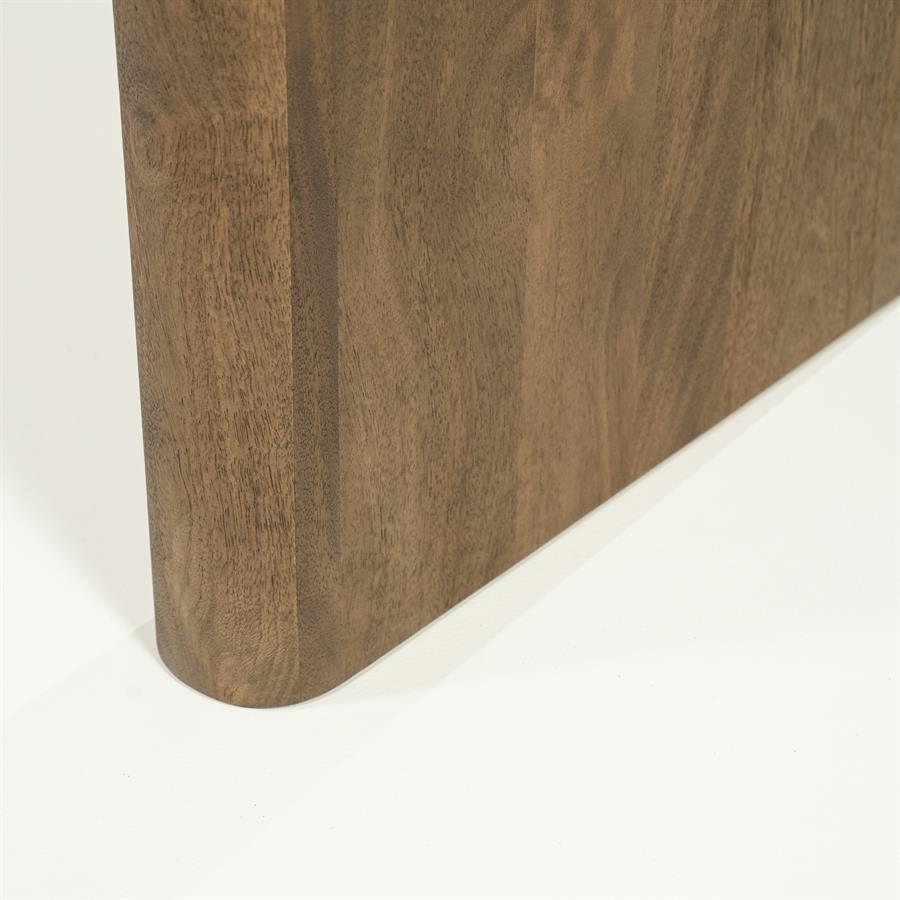 Eettafel Edward | Bruin Mango hout & mango fineer — Detail