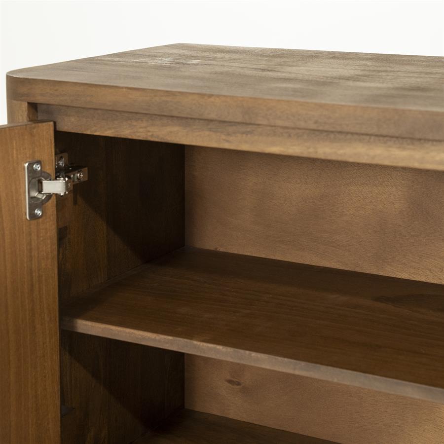 Tv-meubel Edward | Bruin Mango hout & mango fineer