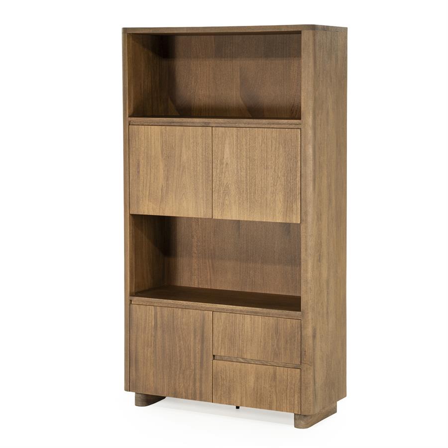 Kast Edward | Bruin Mango hout & mango fineer