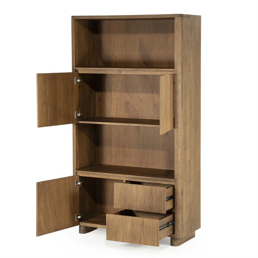 Kast Edward | Bruin Mango hout & mango fineer