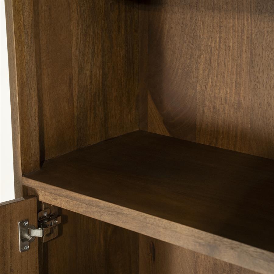 Kast Edward | Bruin Mango hout & mango fineer
