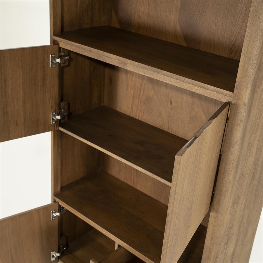 Kast Edward | Bruin Mango hout & mango fineer