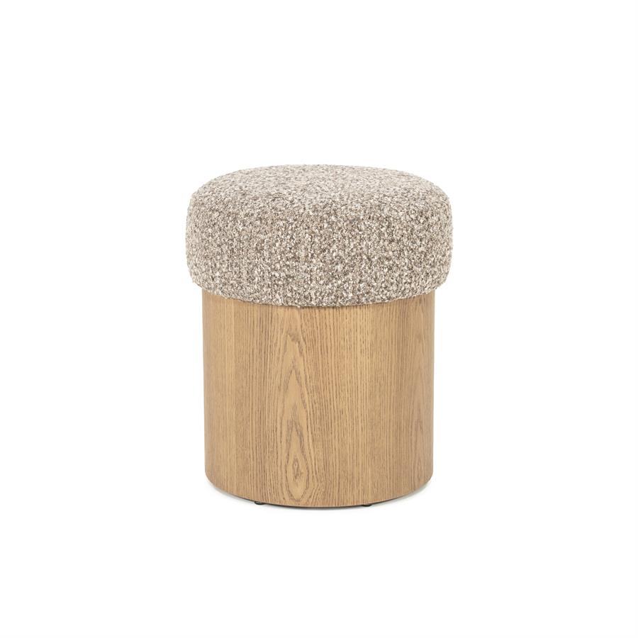 Poef George | Taupe Flou