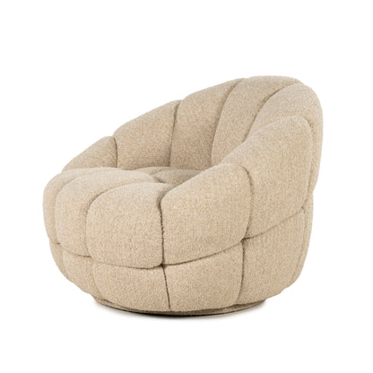 Fauteuil Tina | Beige Flou