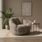 Fauteuil Tina | Taupe Flou