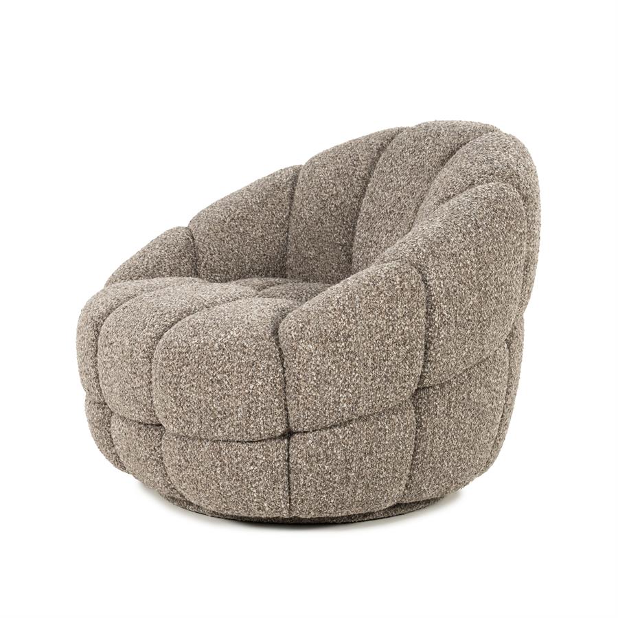 Fauteuil Tina | Taupe Flou