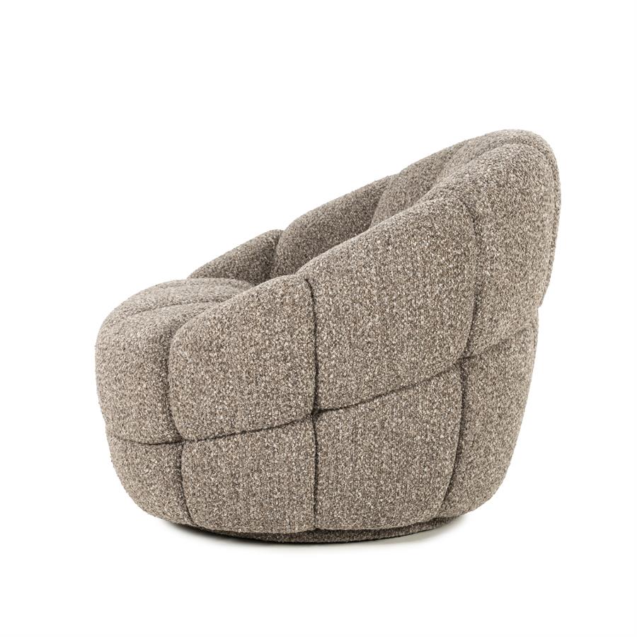 Fauteuil Tina | Taupe Flou