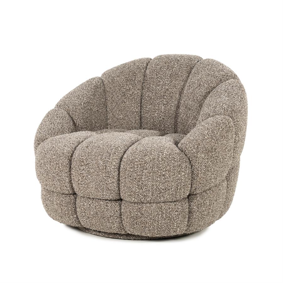 Fauteuil Tina | Taupe Flou