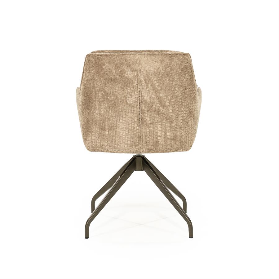 Eetkamerstoel Hugo | Taupe Lyric
