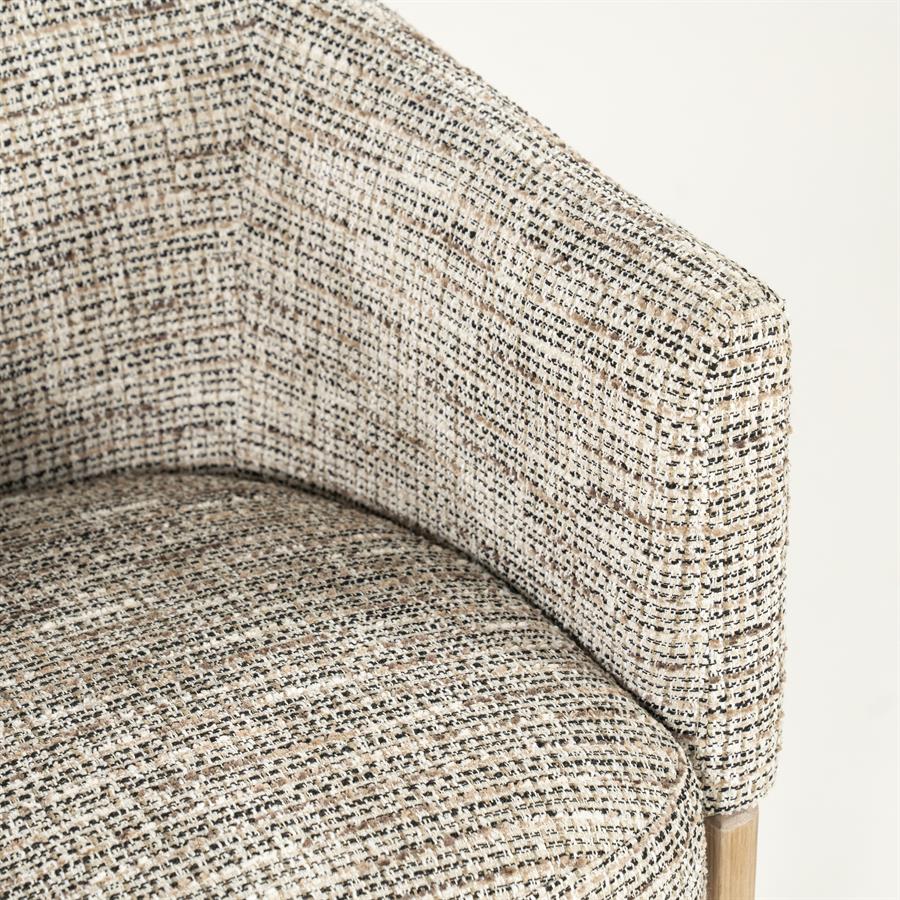Eetkamerstoel Micha | Taupe Nori