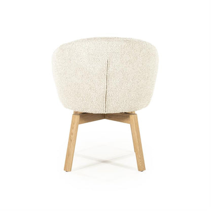 Eetkamerstoel Livia |  Stof | Beige