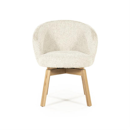 Eetkamerstoel Livia |  Stof | Beige