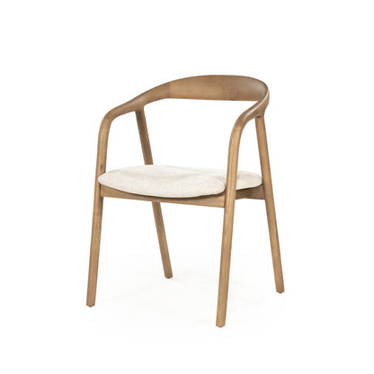 Eetkamerstoel Rayven | Essenhout | Met Armleuning