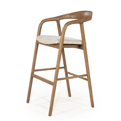 Barkruk Rayven | Essenhout | Hoog