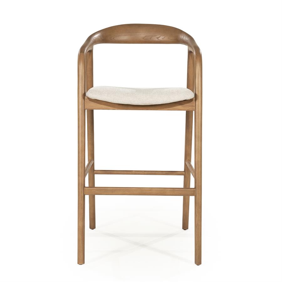 Barkruk Rayven | Bruin Essenhout | Hoog