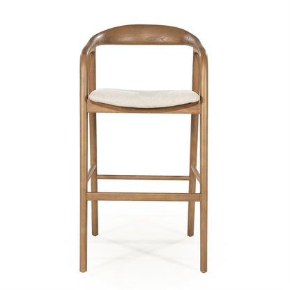Barkruk Rayven | Essenhout | Hoog