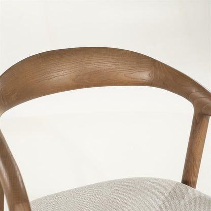 Barkruk Rayven | Essenhout | Hoog