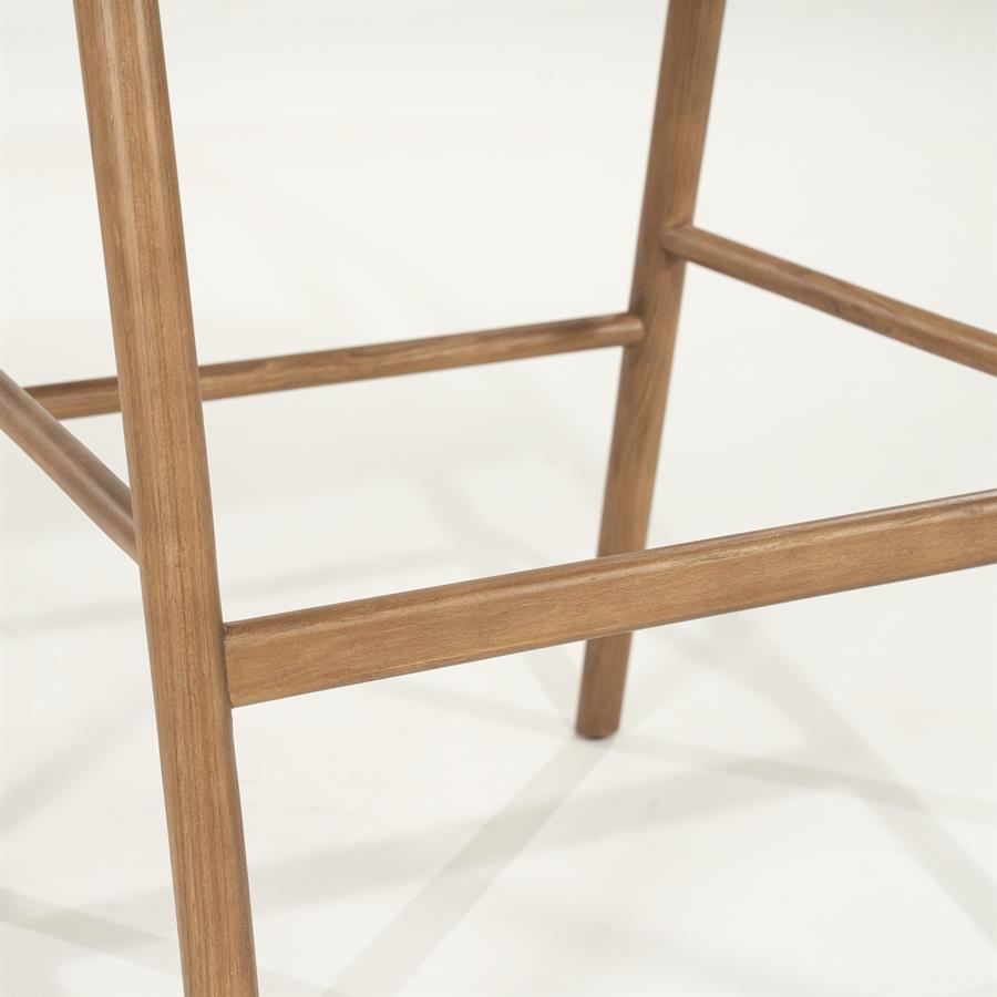 Barkruk Rayven | Essenhout | Hoog