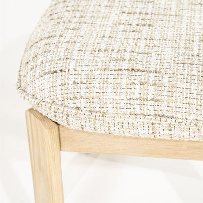 Poef Lottie | Beige Stof