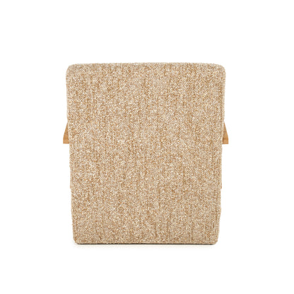 Fauteuil Olek | Taupe Bay | Naturel Essenhout