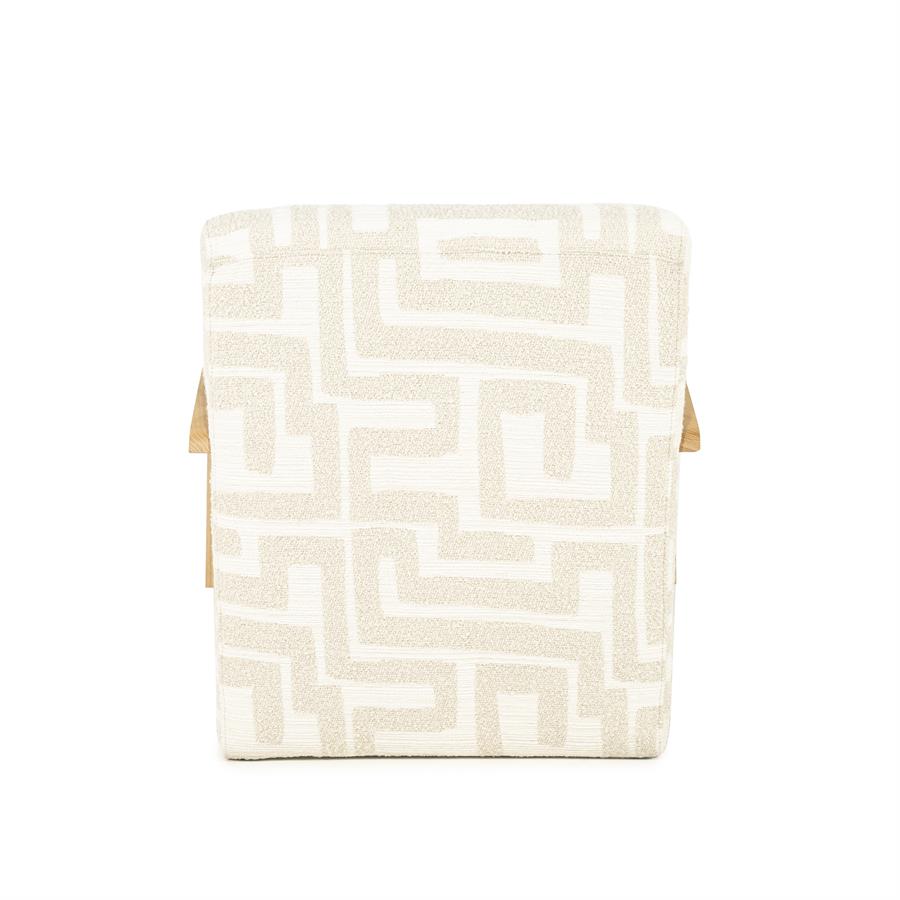 Fauteuil Olek | Beige Libre | Naturel Essenhout