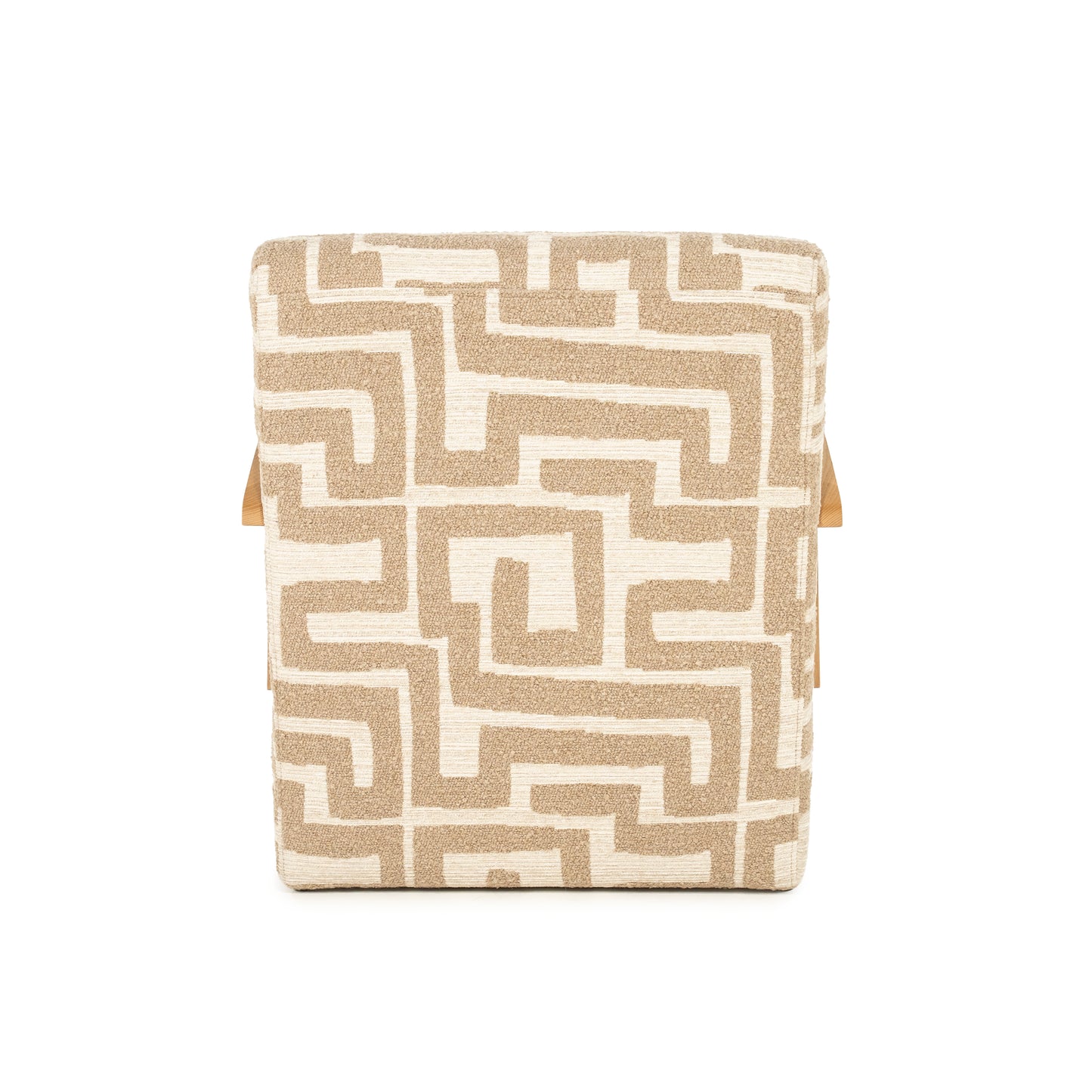 Fauteuil Olek | Taupe Libre | Naturel Essenhout