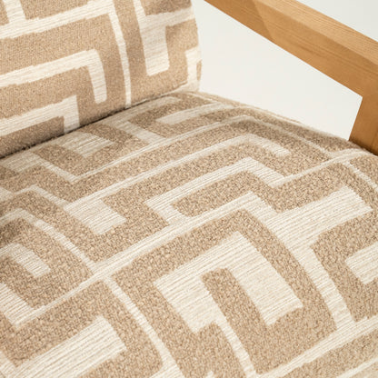 Fauteuil Olek | Naturel Essenhout