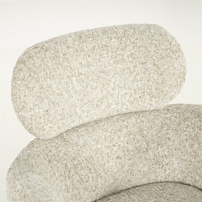 Eetkamerstoel Darcio | Beige Stof