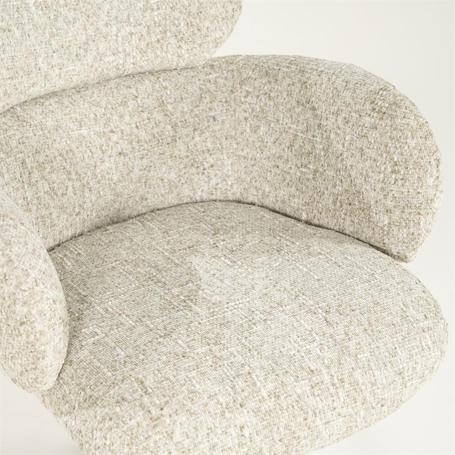 Eetkamerstoel Darcio | Beige Stof