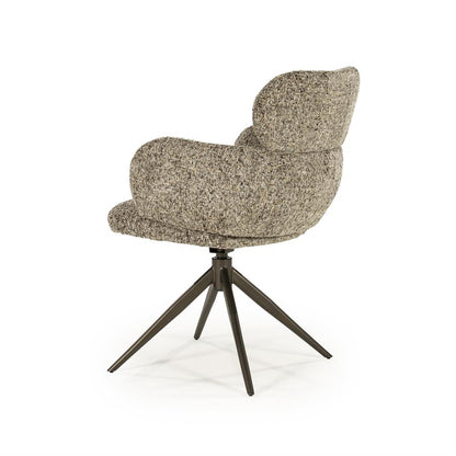 Eetkamerstoel Darcio | Taupe Stof