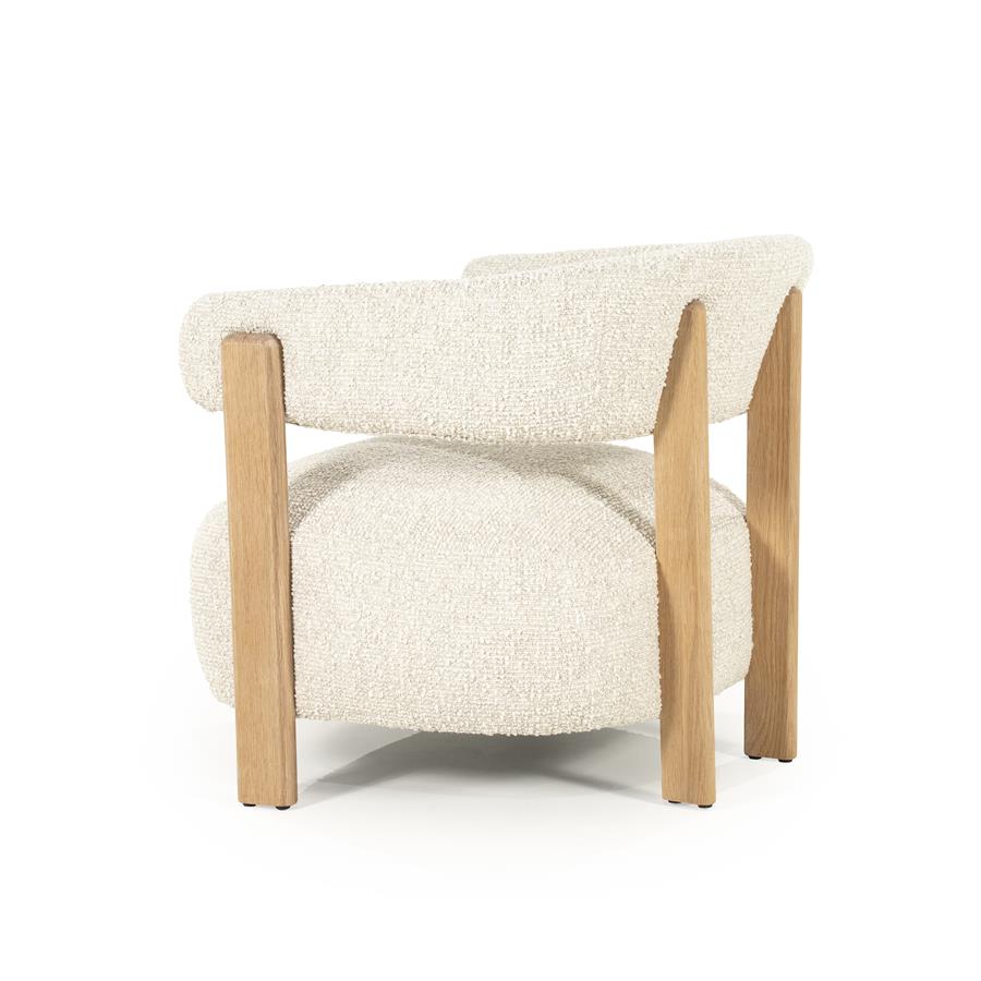 Fauteuil Lola | Beige Stof