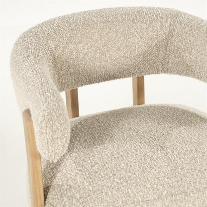 Fauteuil Lola | Taupe Stof