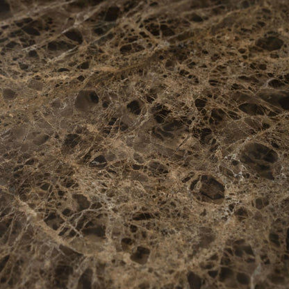 Salontafel Luigi | IJzer & Emperador marmer