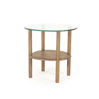 Bijzettafel Cleo | Bruin Eikenhout