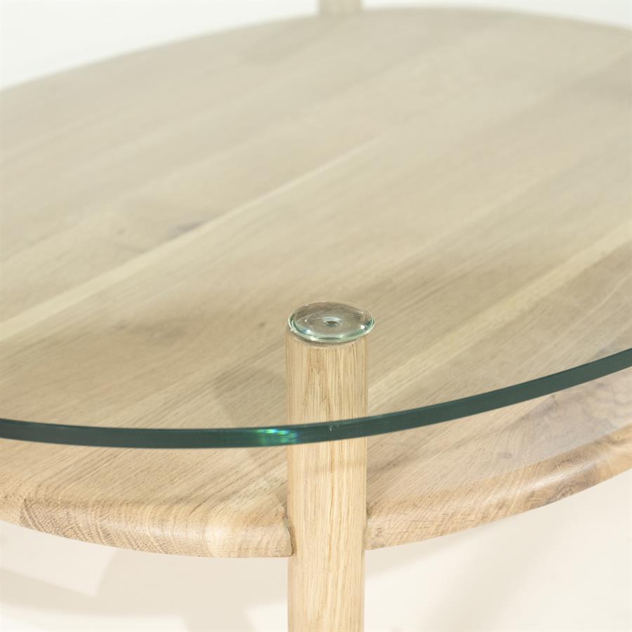 Salontafel Cleo | Eikenhout